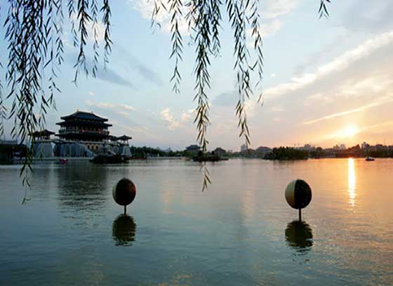 大唐芙蓉园百川入海