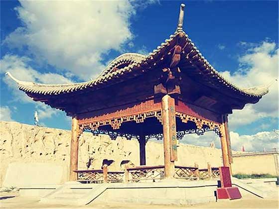 镇北堡西部影视城告子亭