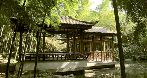 虎丘山风景区西溪环翠