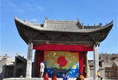 镇北堡西部影视城戏台