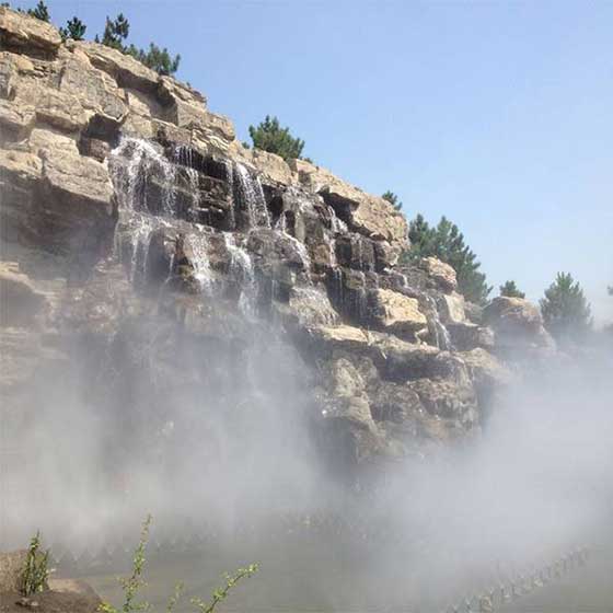 大唐芙蓉园银桥飞瀑