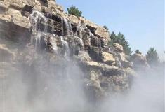 大唐芙蓉园银桥飞瀑