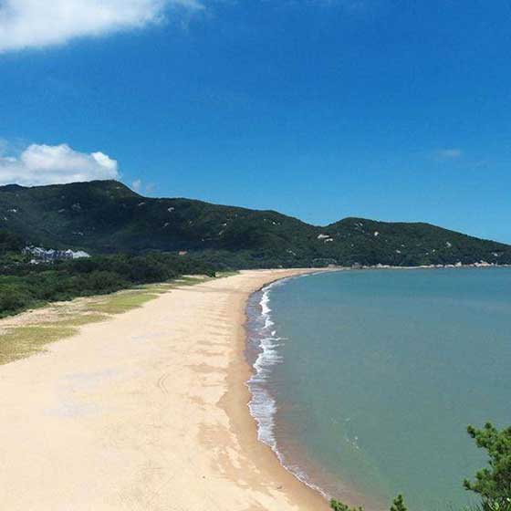 普陀山风景名胜区千步沙 普陀山风景名胜区千步沙