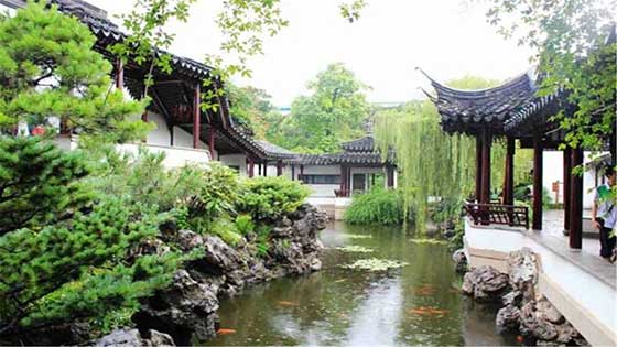 南京夫子庙观鱼亭