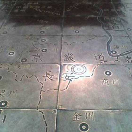 大唐芙蓉园大唐疆域图 大唐芙蓉园大唐疆域图