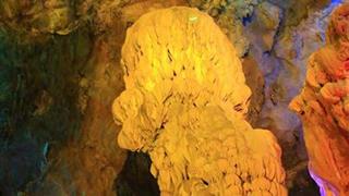 连州地下河:寿星石(醒狮坐莲) 连州地下河:寿星石(醒狮坐莲)