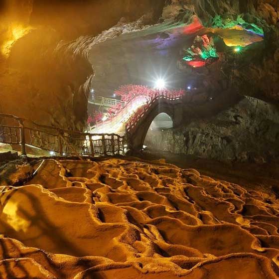 连州地下河田园风光 连州地下河田园风光