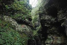 冠豸山：三叠谷