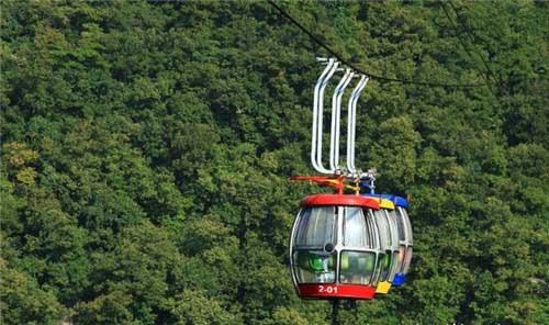天津盘山风景名胜区盘山索道