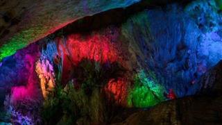 连州地下河:盘龙池 连州地下河:盘龙池