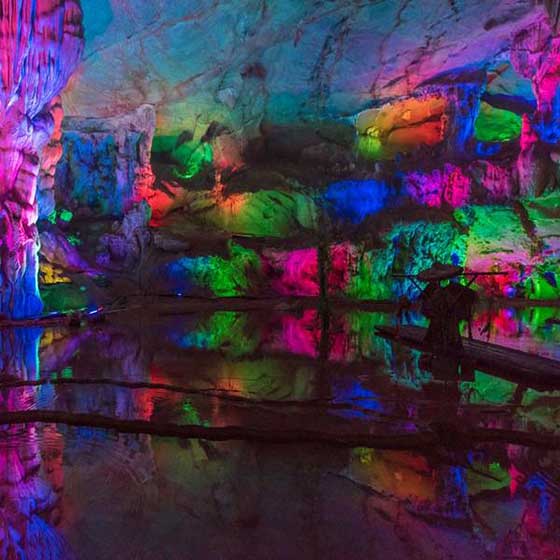 连州地下河洞河仙境