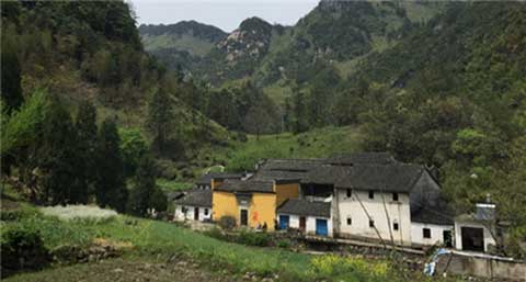 小九华风景区银屏古寺