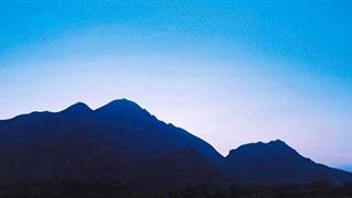 霍童古镇:睡美人观景台 霍童古镇:睡美人观景台