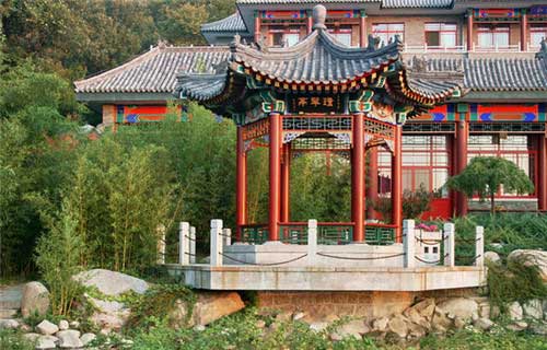 天津盘山风景名胜区环翠亭