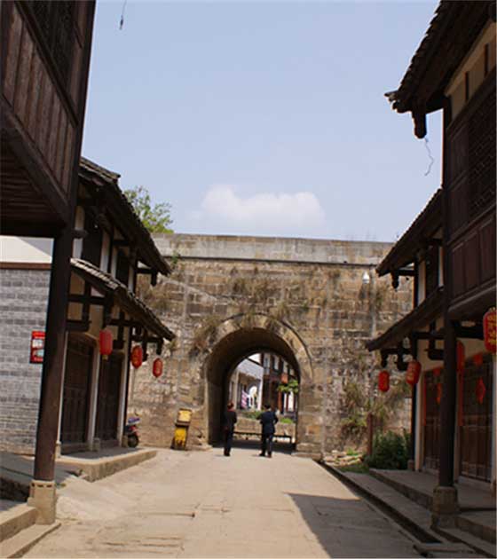 昭化古城拱极门（北门）