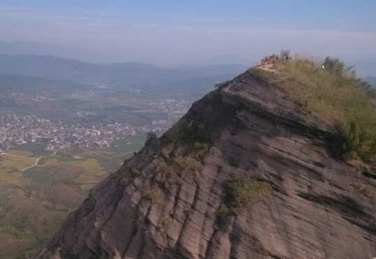 冠豸山五老峰 冠豸山五老峰
