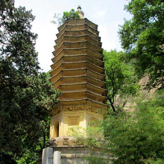 天津盘山风景名胜区古佛舍利塔 天津盘山风景名胜区古佛舍利塔