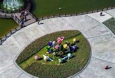 上海鲜花港：盛彩广场