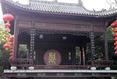 广元千佛崖风景区：戏楼