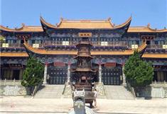 大悲山景区：伽蓝殿