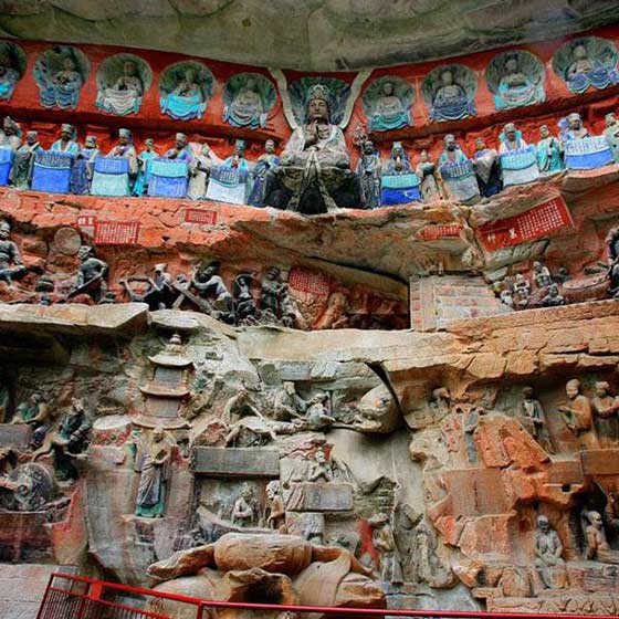 大足石刻地狱变相