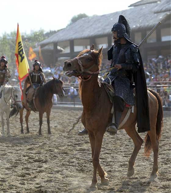 昭化古城战马场