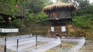 桂林义江缘景区跑纱