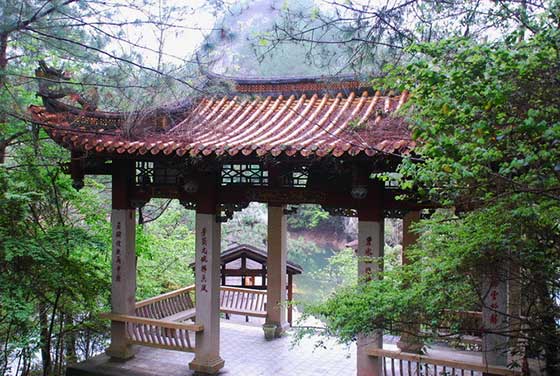 冠豸山香兰亭 冠豸山香兰亭