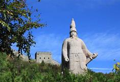 黄崖关长城：戚继光像
