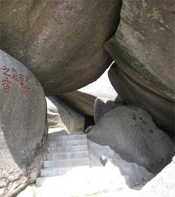 天柱山风景区仙人洞