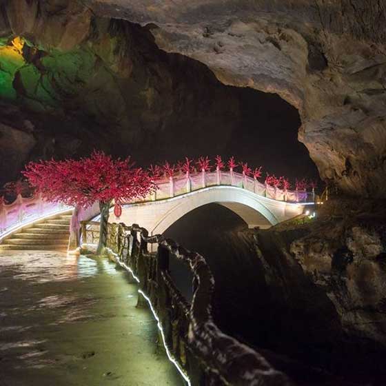 连州地下河鹊桥 连州地下河鹊桥