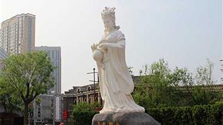 津门故里：天后圣女雕像