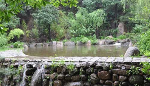 天津盘山风景名胜区如如池 天津盘山风景名胜区如如池