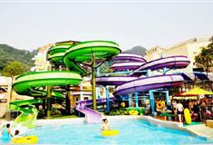 加勒比海水世界：螺旋滑道