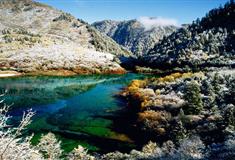 九寨沟风景区：五花海