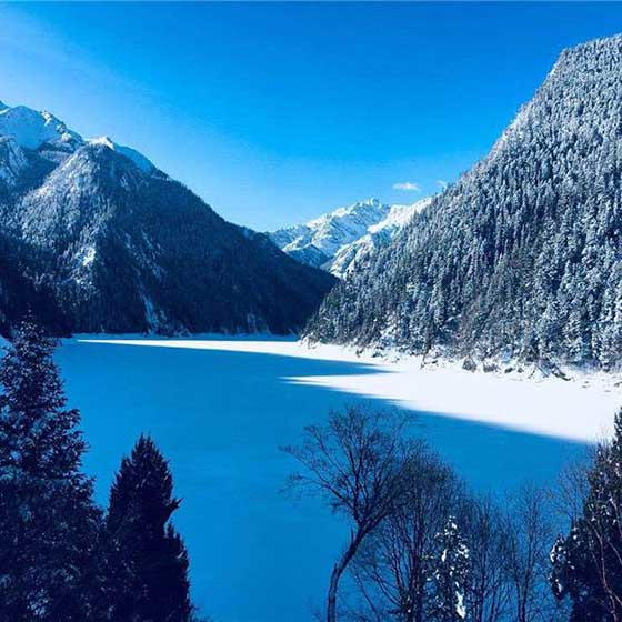 九寨沟风景区长海