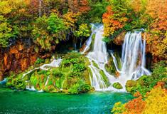 九寨沟风景区：树正瀑布