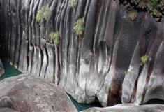 福安白云山九龙洞景区：瀑布岩