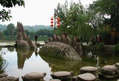 黄龙溪古镇：黄龙摆尾