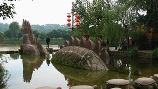 黄龙溪古镇：黄龙摆尾