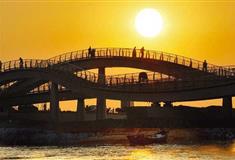 城市阳台景区：大卢河景观桥