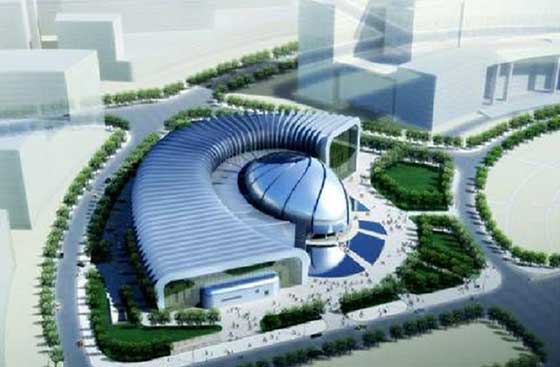 城市阳台景区中国水文科技馆