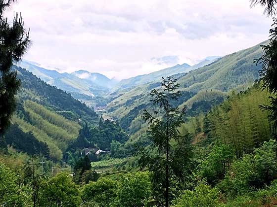 云中大漈第一观景亭 云中大漈第一观景亭