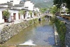 绩溪龙川风景区：水街