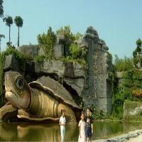 湛江湖光岩风景区湖光岩山口