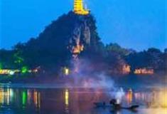 桂林穿山景区：寿佛塔