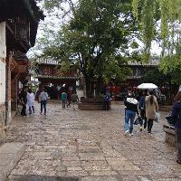 丽江古城小四方街