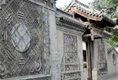 常家庄园：杏园影壁