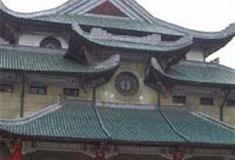 岳麓书院：碑廊入口