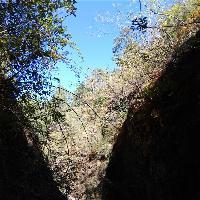 拉市海湿地公园一线天